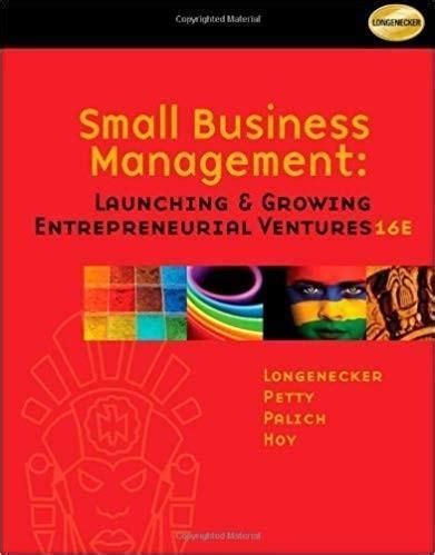 small business management 16th edition|Small Business Management: Launching & Growing  .
